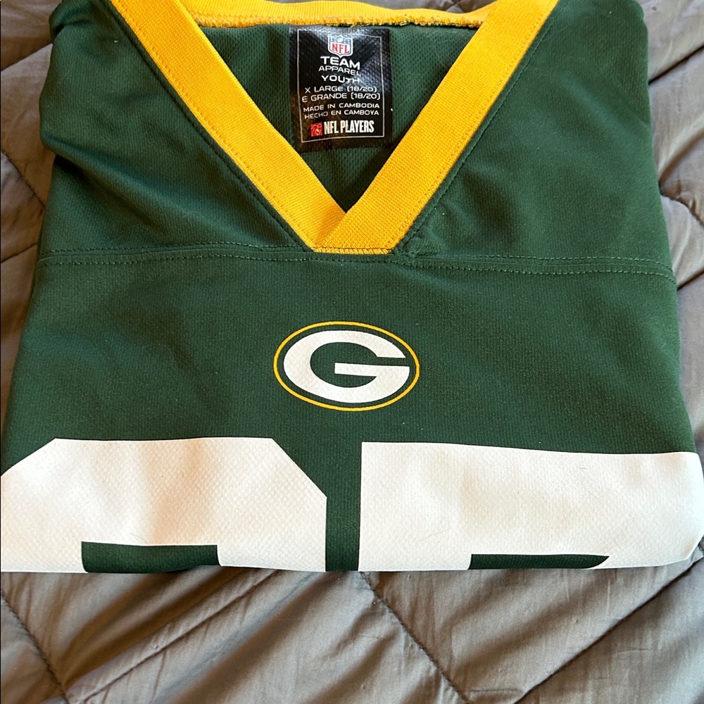 NFL Team Youth Jersey - Green and Gold - Picture 5 of 5